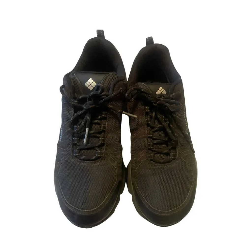 Columbia Mens Black Conspiracy V Techlite Outdry Waterproof Hiking Shoes Size 8